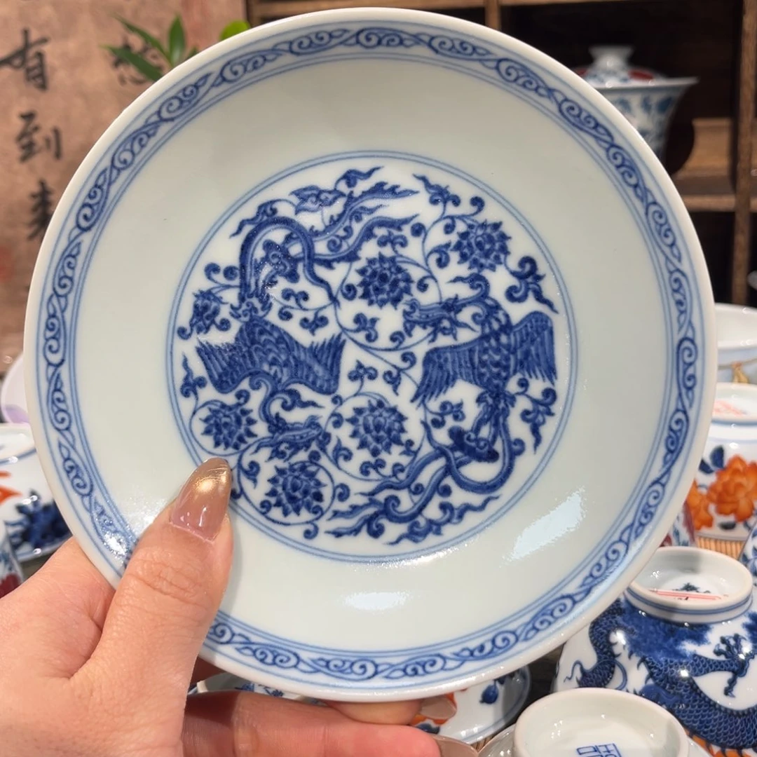 微瑕景德镇陶瓷主人杯