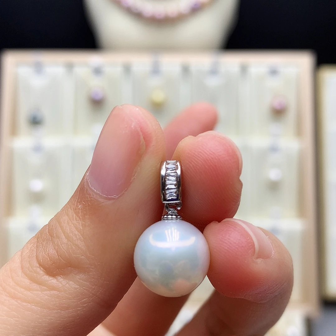 合金淡水珍珠颈饰