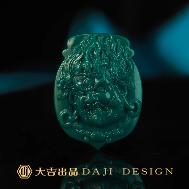 【大吉出品】LL专属-大黑天地狱色吊坠文玩手串配饰雕件挂件项链/