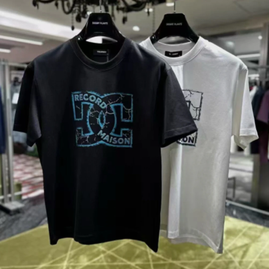 8819潮流经典短袖男士休闲男款字母徽标短袖T恤春夏