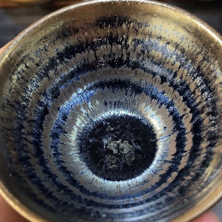茶盏宋景建盏斗笠柴