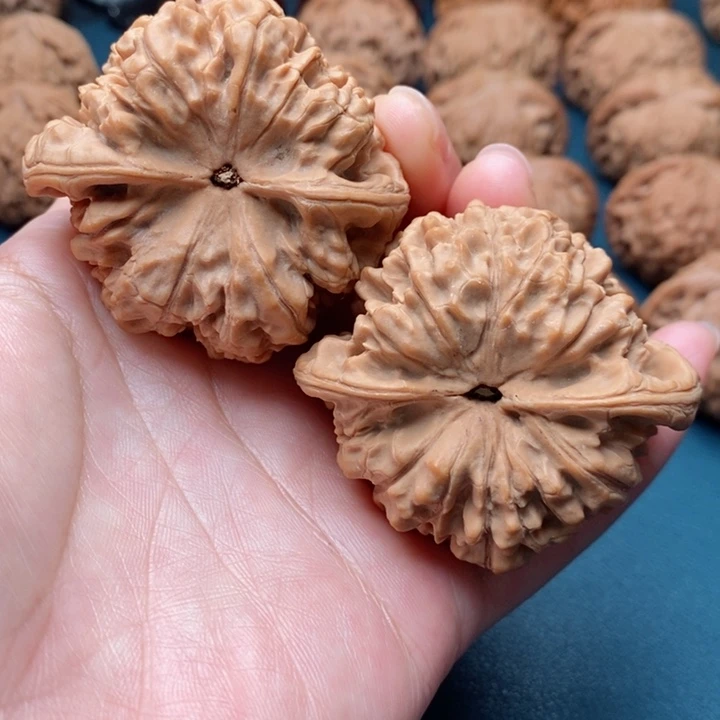 文玩核桃把件41官帽