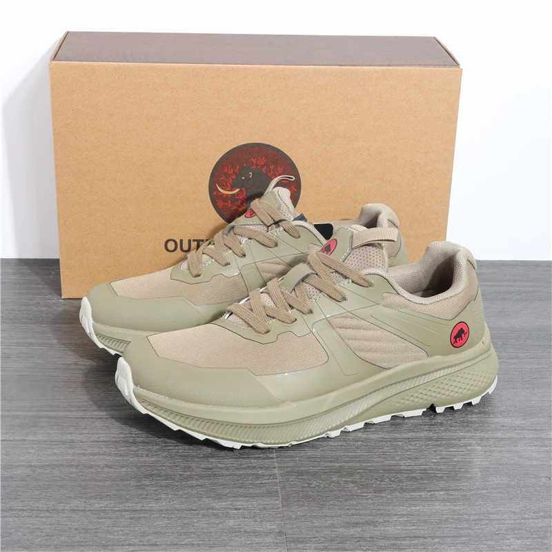 6678 好轻好软好透气好舒服 宽楦户外休闲运动徒步越野跑鞋男