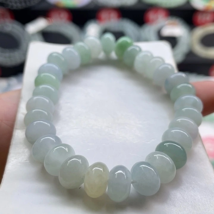 未镶嵌手链翡翠卡9.5