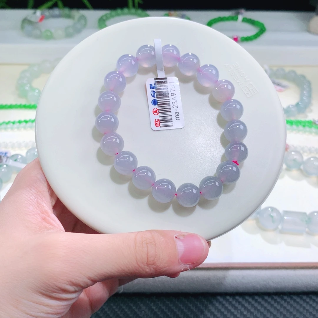 翡翠未镶嵌手链卡10