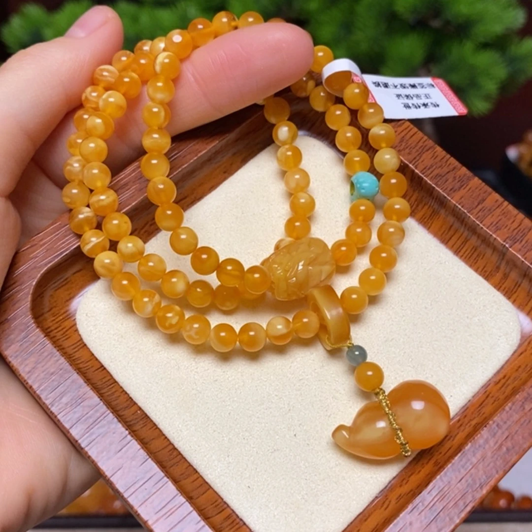 【闪购商品】手链蜜蜡未镶嵌手串