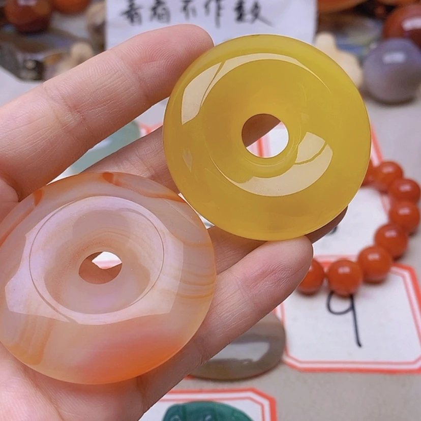 【闪购商品】未镶嵌玛瑙/玉髓珠宝半成品辉*