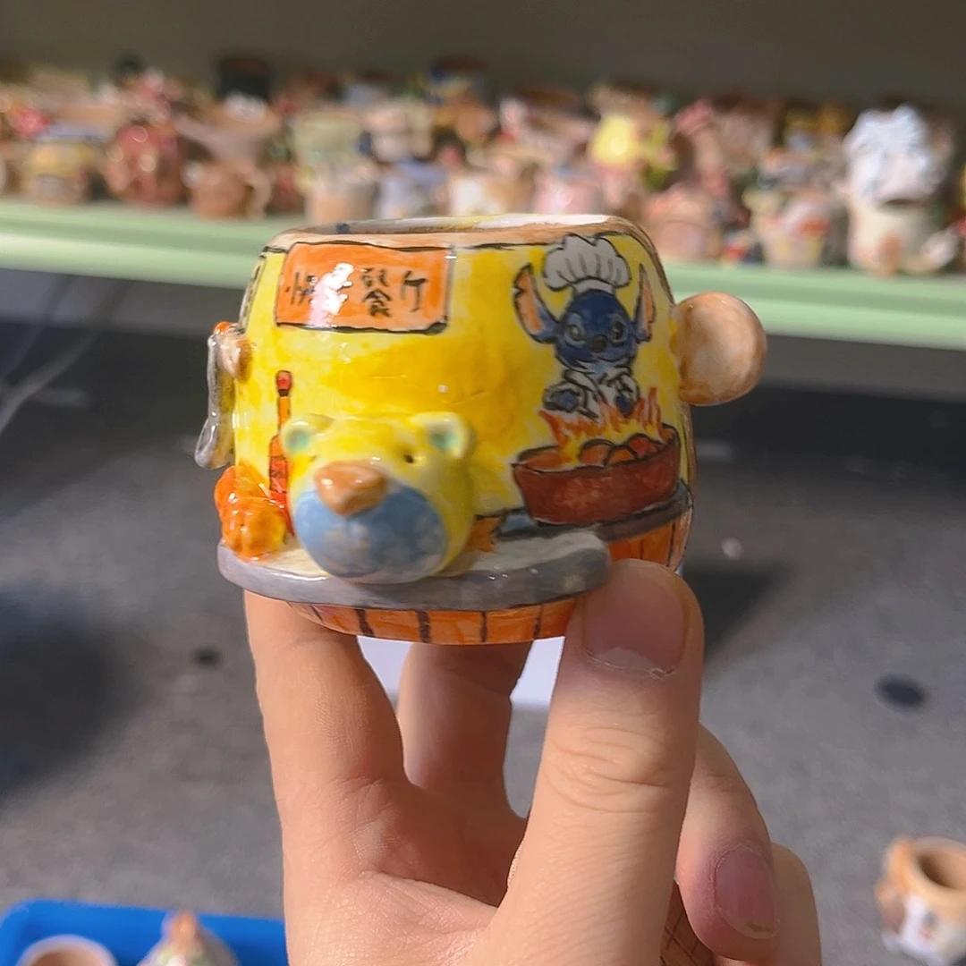 红陶老梧家多肉花盆