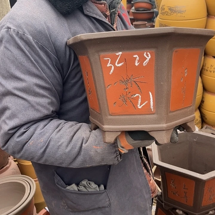 紫砂紫砂花盆是最有