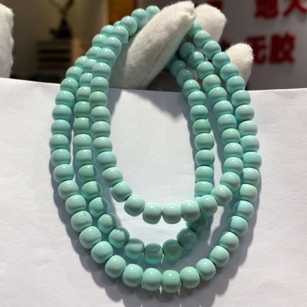 未镶嵌绿松石长链