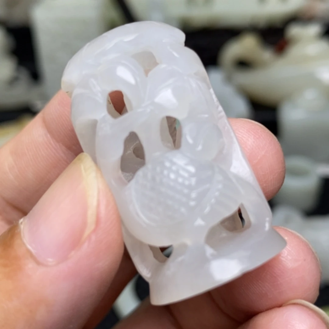 【闪购商品】未镶嵌和田玉挂件南*阁