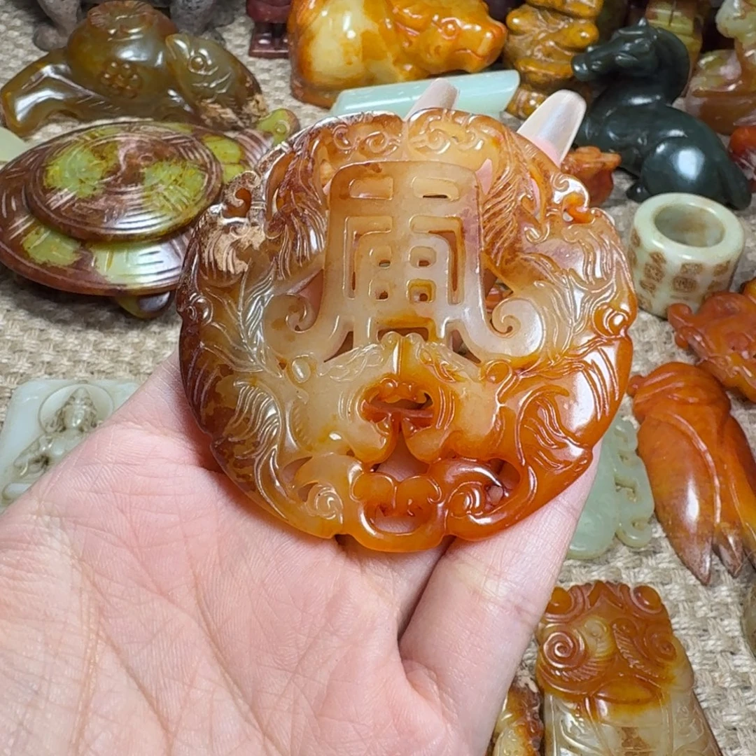 吊坠白玉菩提挂件