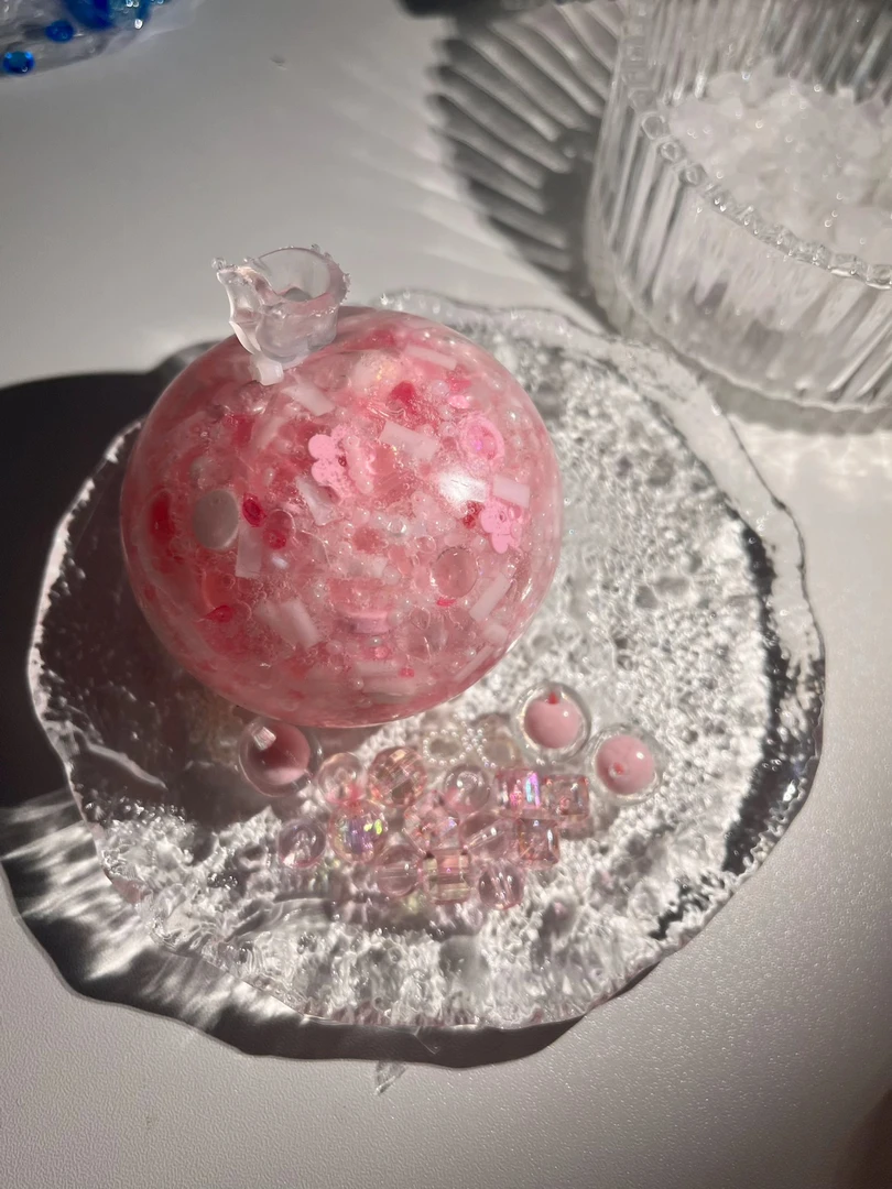 甜美梦幻粉色捏捏球-肌无力