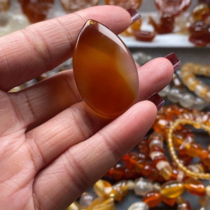 玛瑙/玉髓挂件未镶嵌