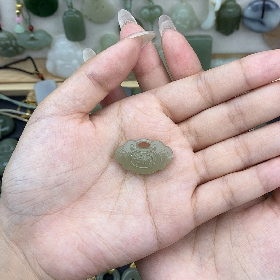 吊坠(不含链)未镶嵌和田玉