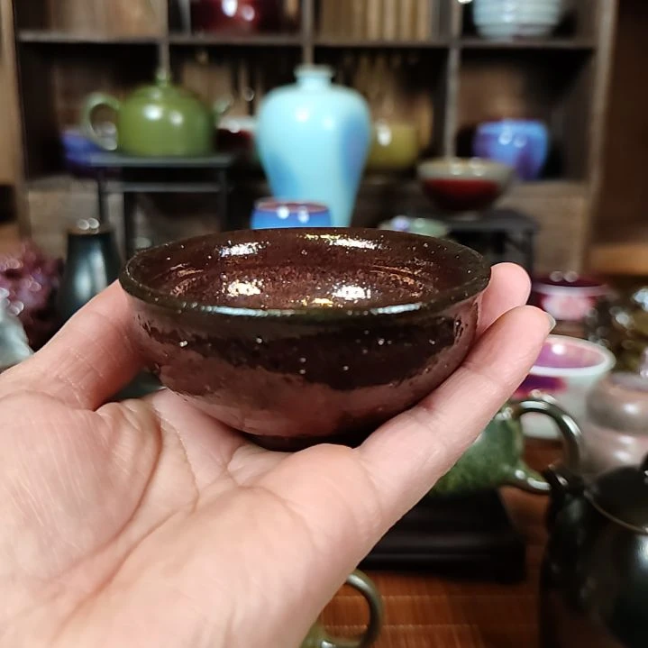 其他刘**-钧窑瓷器钧窑瓷器杯