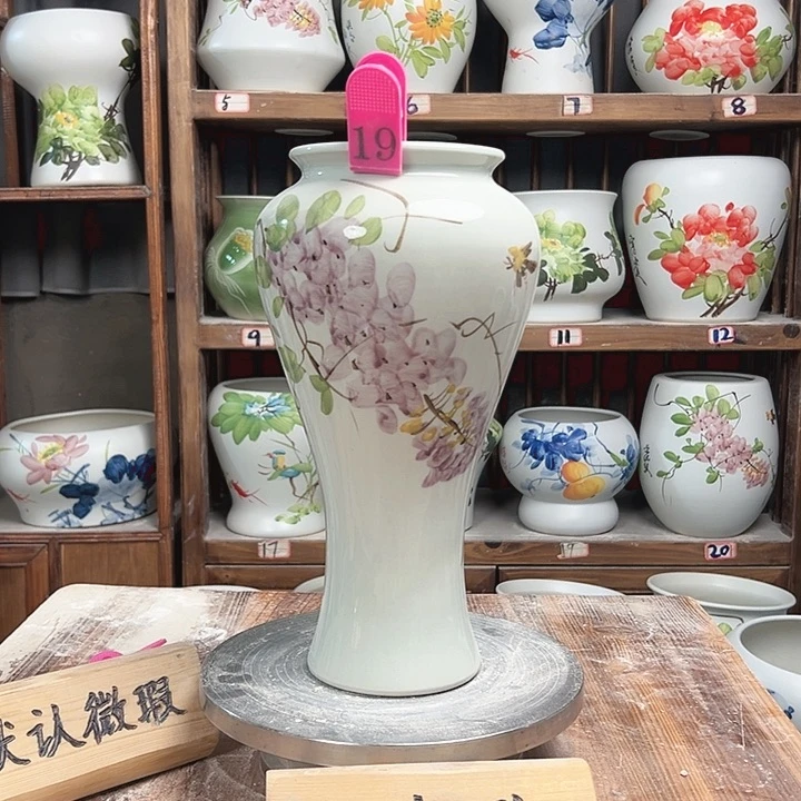 摆件19 新款陶瓷大微瑕