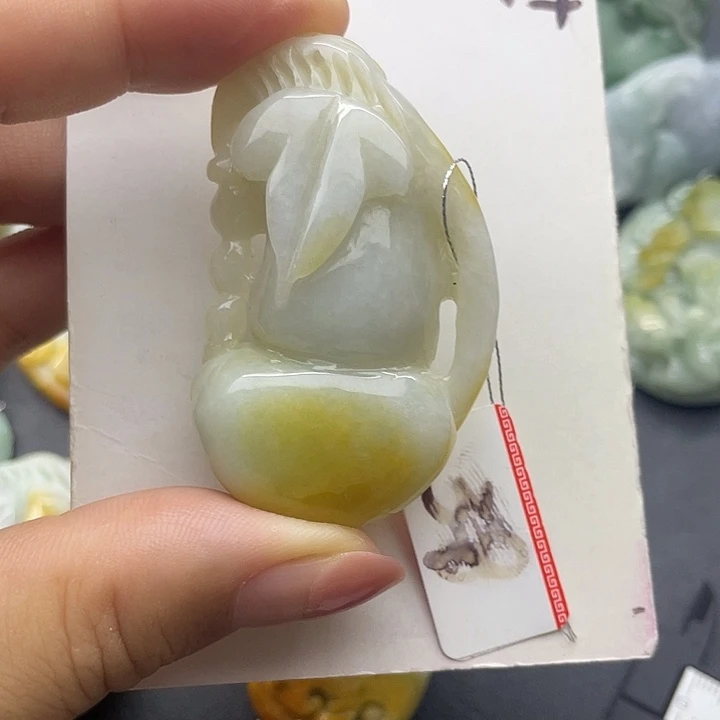 翡翠未镶嵌颈饰天然翡翠