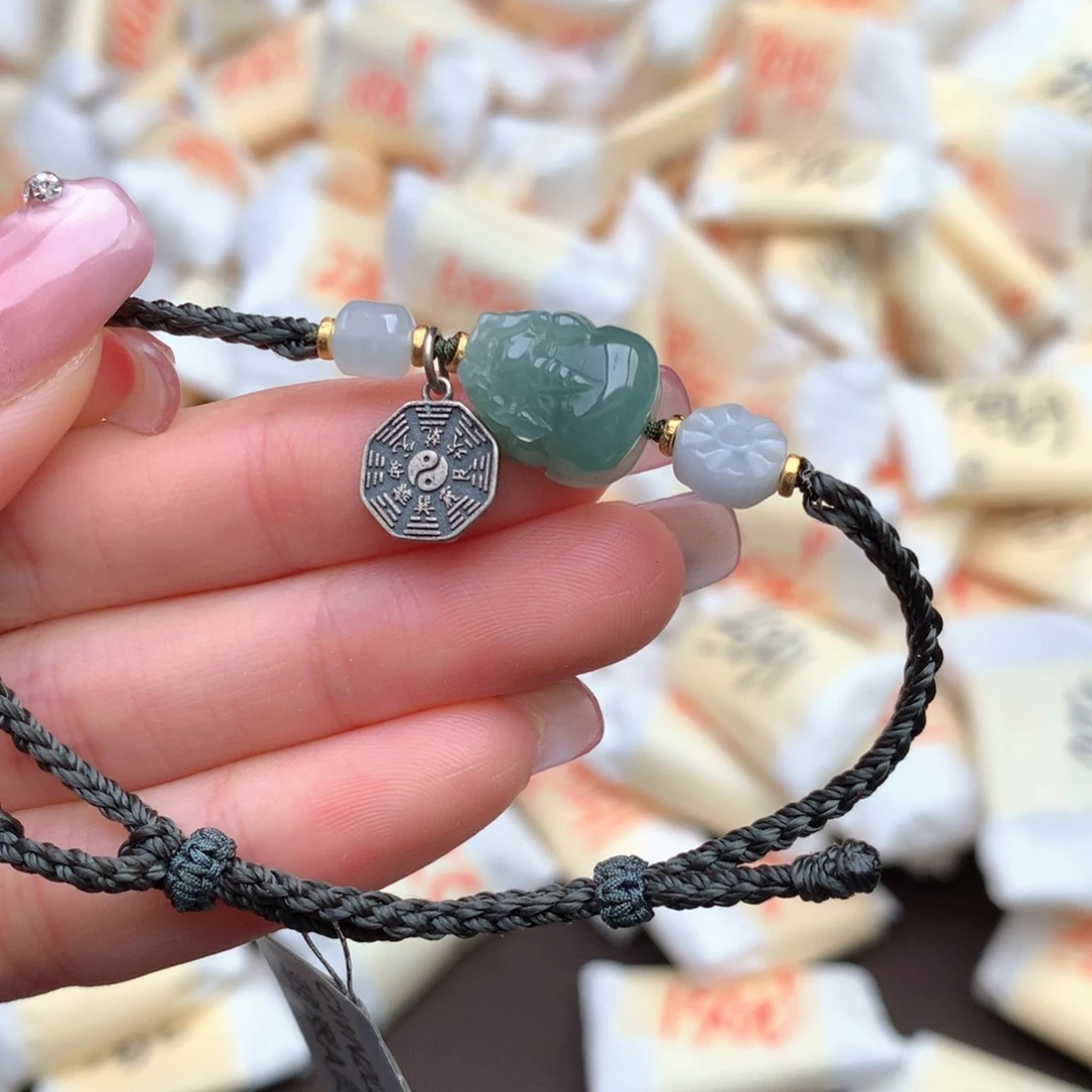 【闪购商品】翡翠手绳未镶嵌一