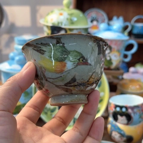 炉景德镇釉下手绘陶瓷