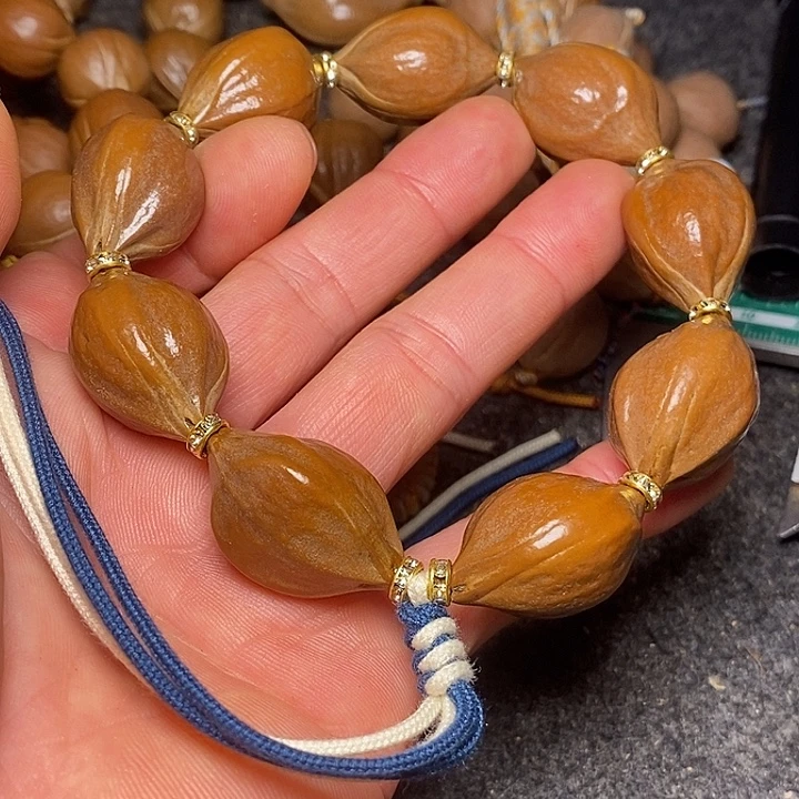 橄榄核手串1.9尺寸23号