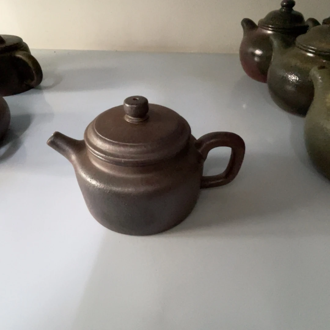 茶壶紫砂柴烧得中150cc