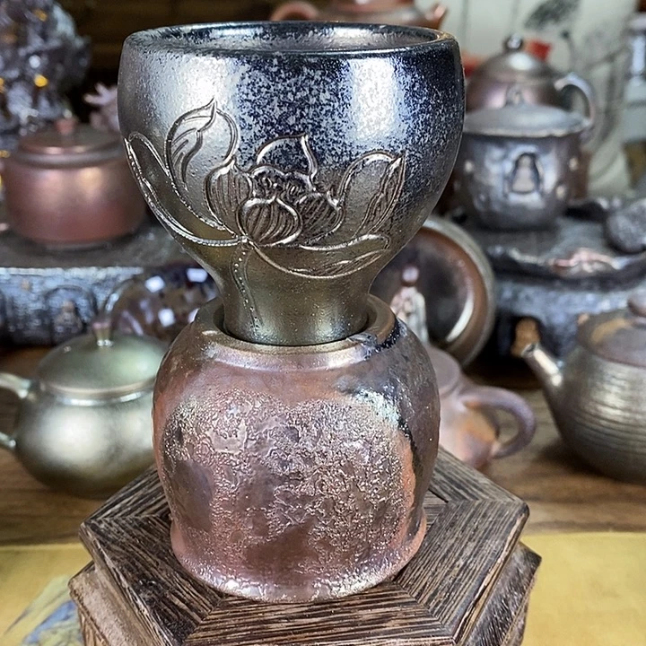 处理一批建水紫陶柴烧茶器，00010，买全送瑕