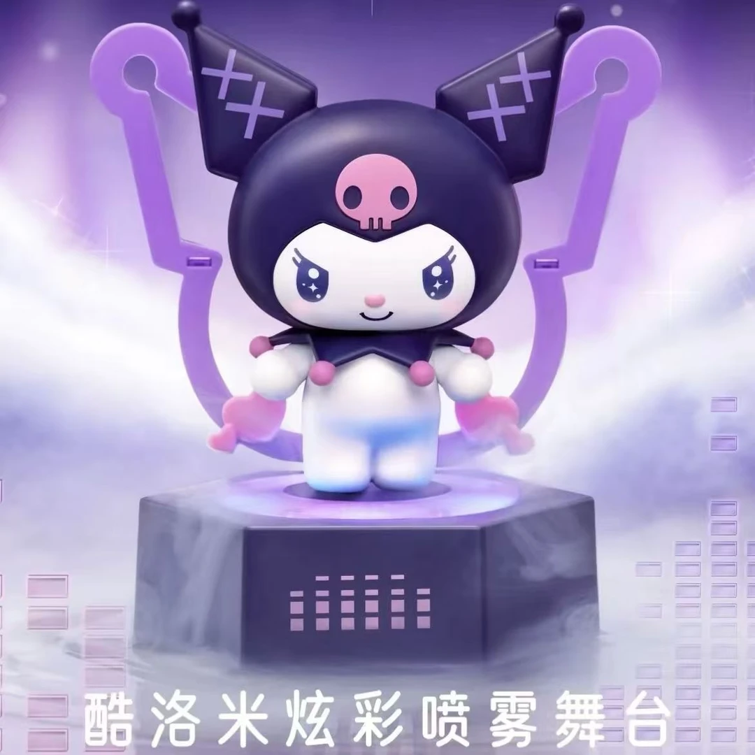 卡通猫库洛米网红卧室炫彩喷雾新款氛围灯电脑桌