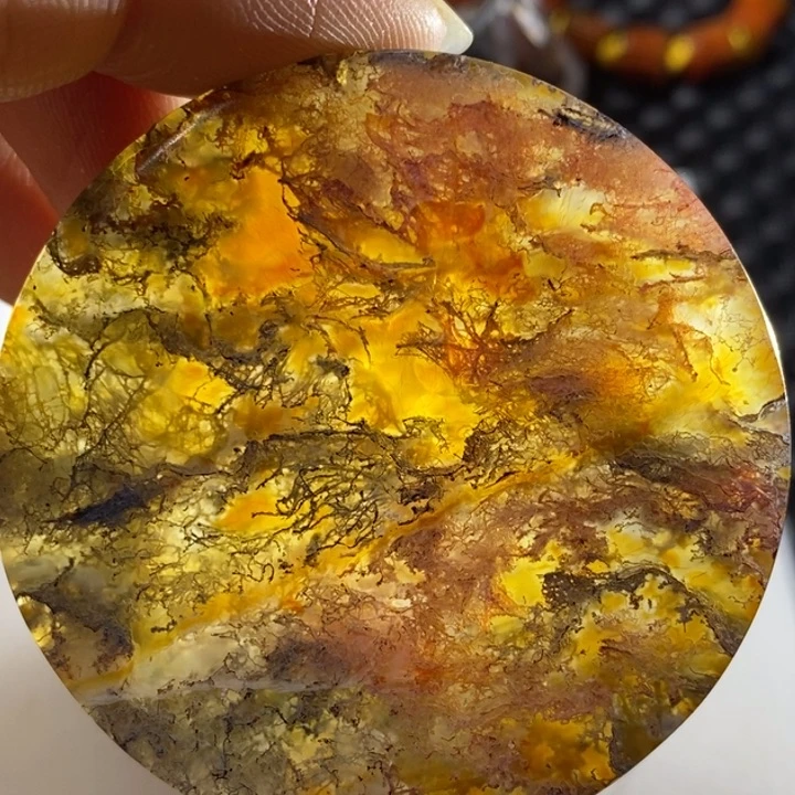 玛瑙/玉髓颈饰未镶嵌冷*