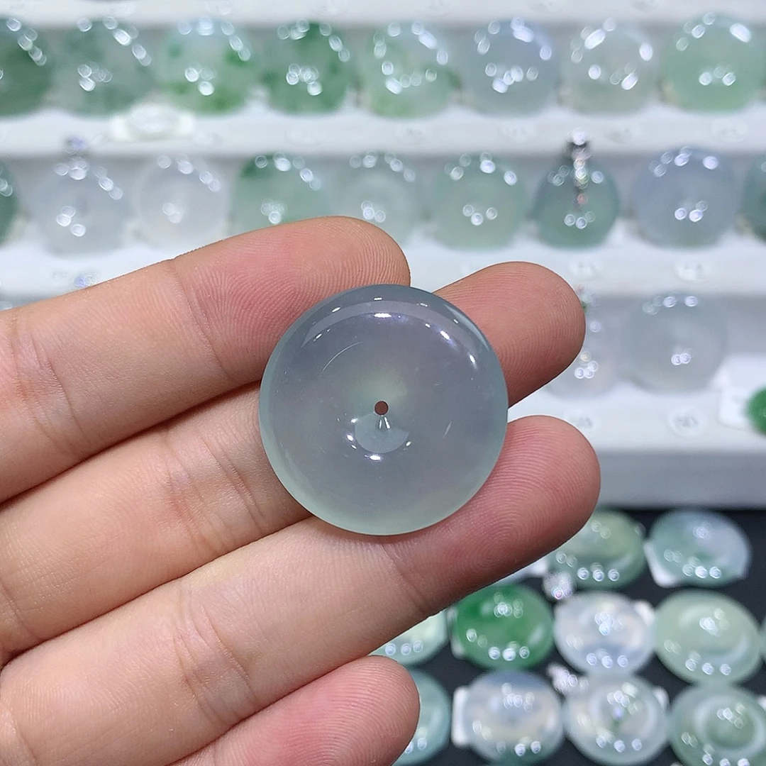 翡翠未镶嵌吊坠(不含链)33号