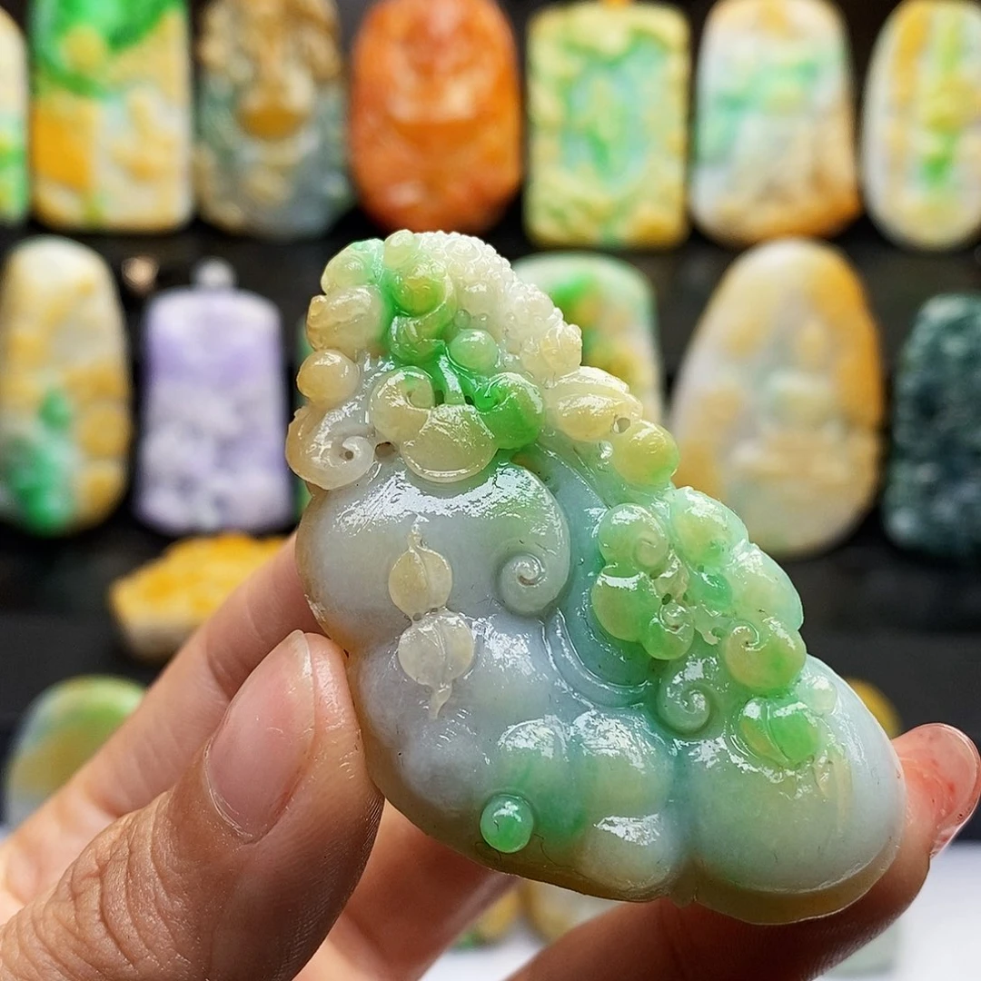 未镶嵌定制翡翠翡翠A货一物一证