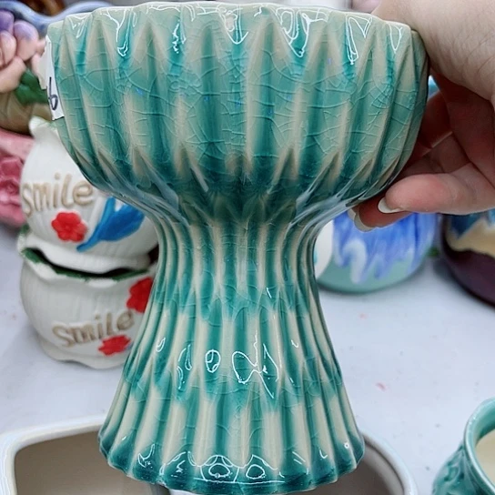 多肉绿植陶瓷花盆9.9包邮