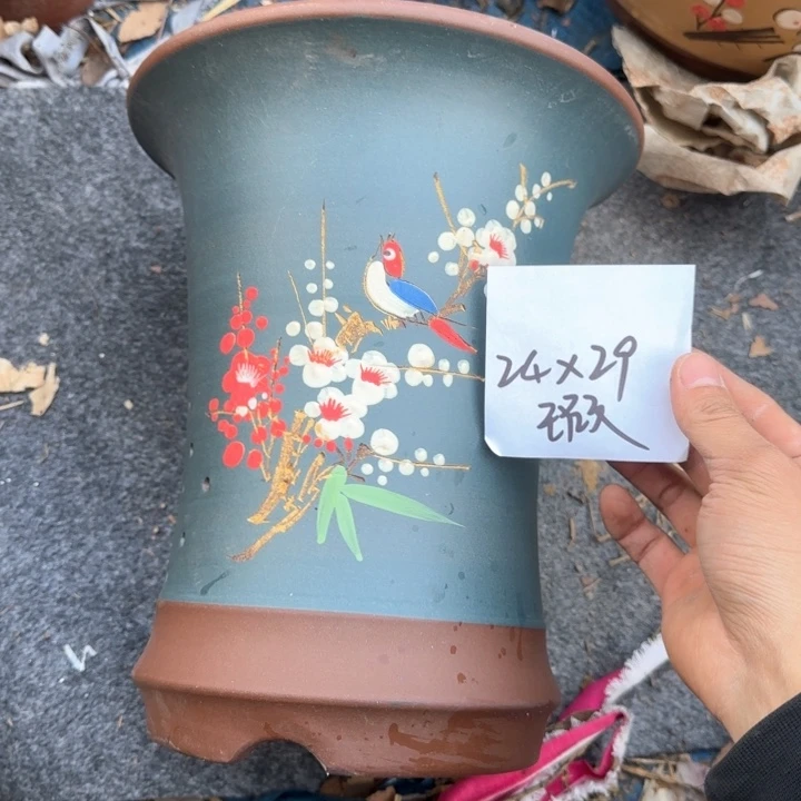 紫砂花盆特价清仓