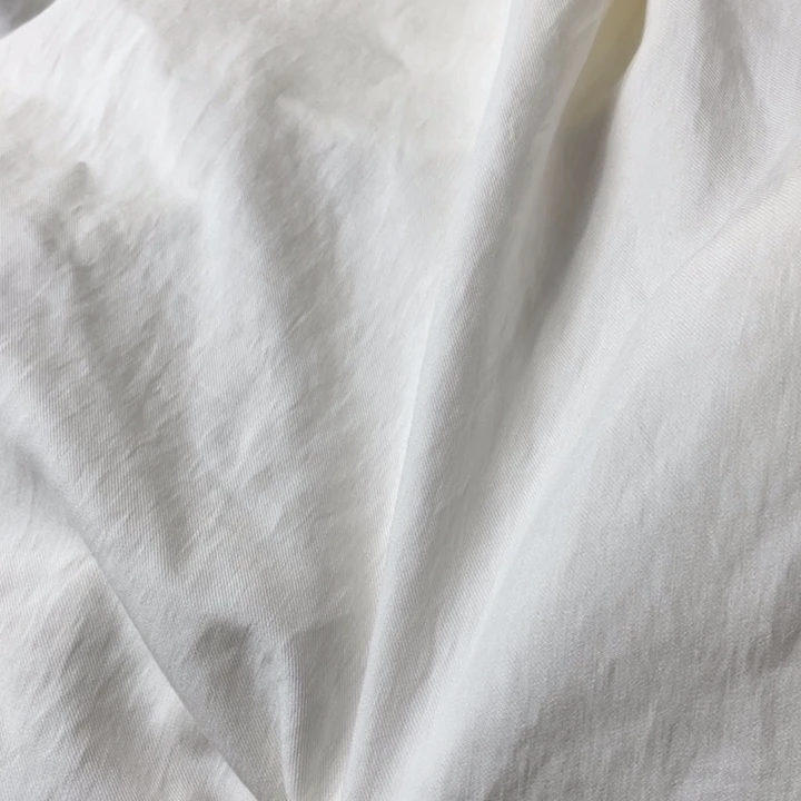 天丝（莱赛尔纤维）白色天丝亚麻1米