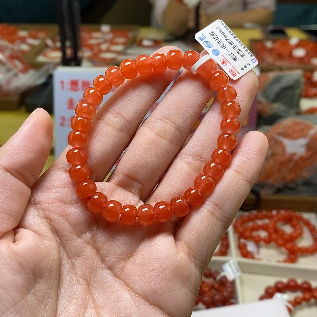 未镶嵌卡7+南红玛瑙