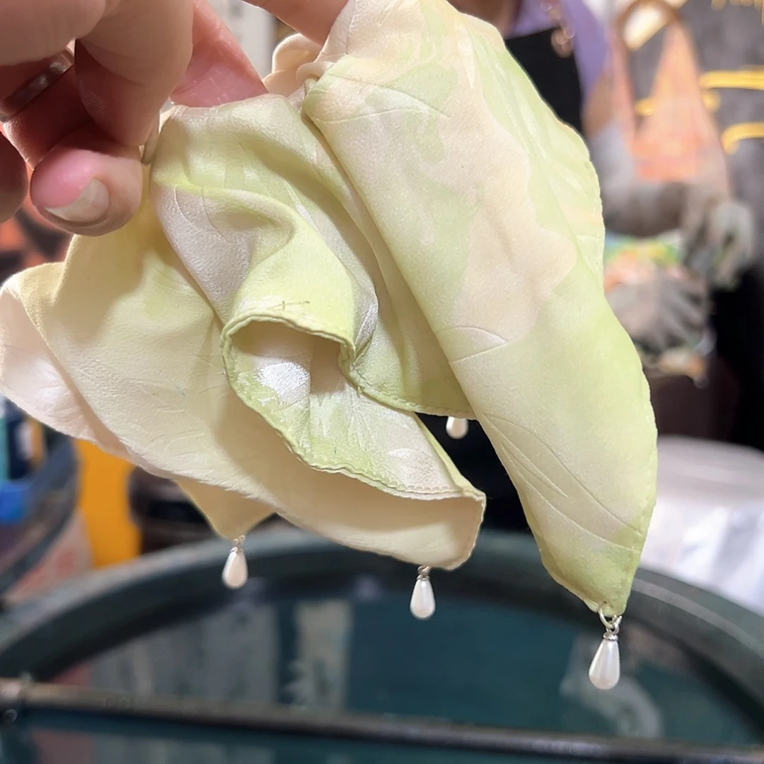 696珍珠发圈手作