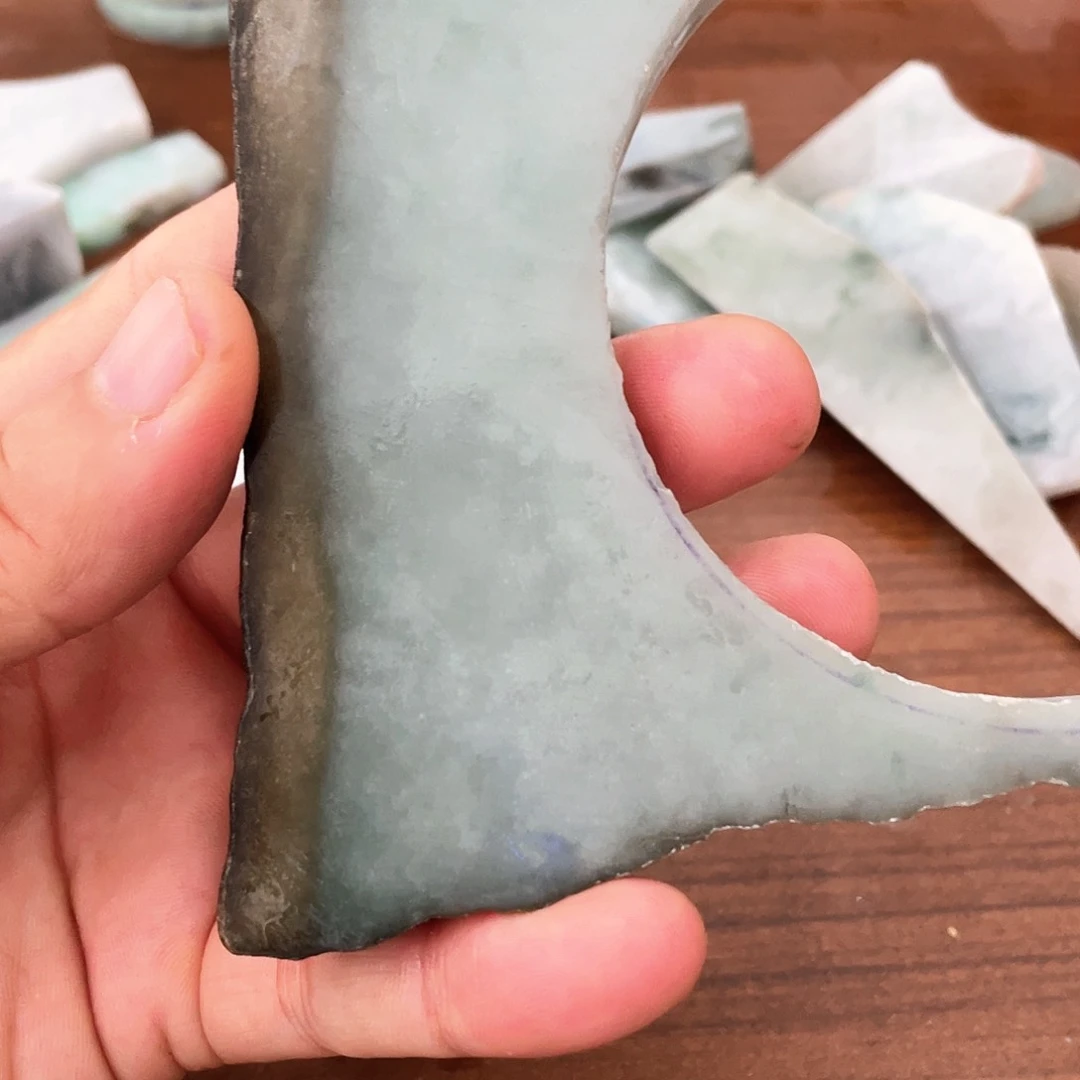 翡翠散珠天然翡翠石