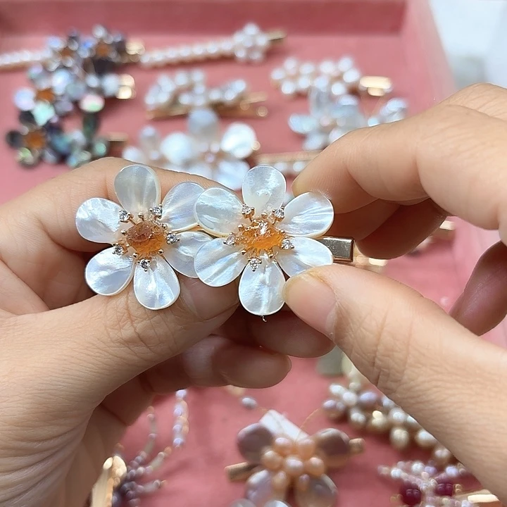 发饰未镶嵌淡水珍珠