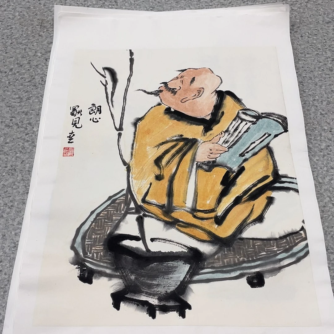国画1.4平尺国画作品
