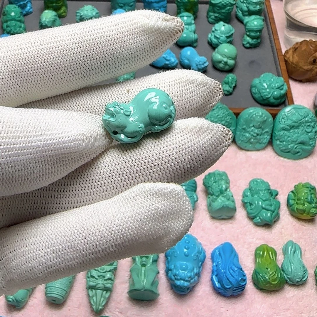 憨***2湖北原矿直播间，配珠，配饰