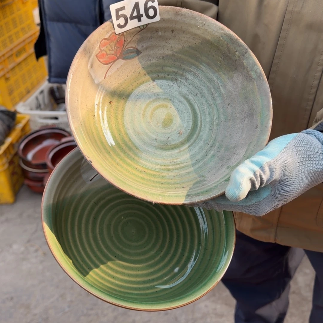 磁州窑冰箱贴，五厂煤烧