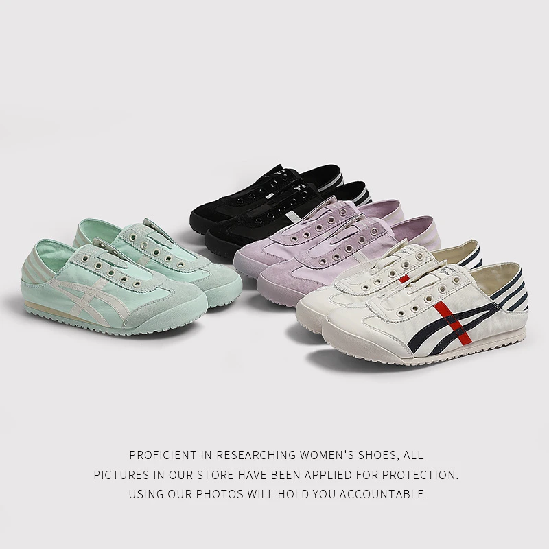 【安白专属】薄款圆头系带女前系带夏季帆布鞋鞋子小白鞋休闲平底