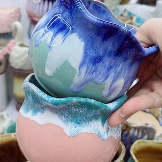 多肉绿植陶瓷花盆