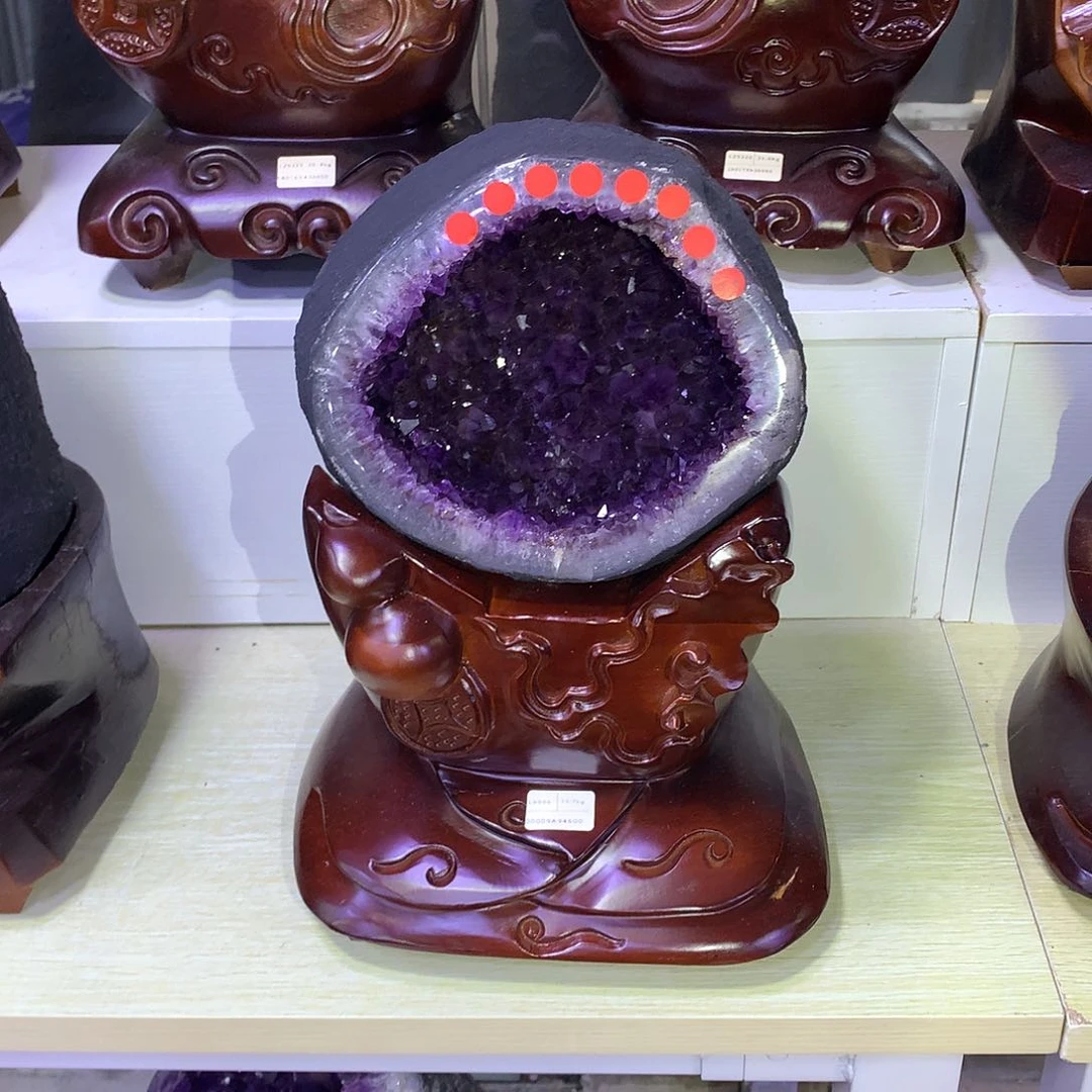 未镶嵌大型摆件（非配饰）紫晶