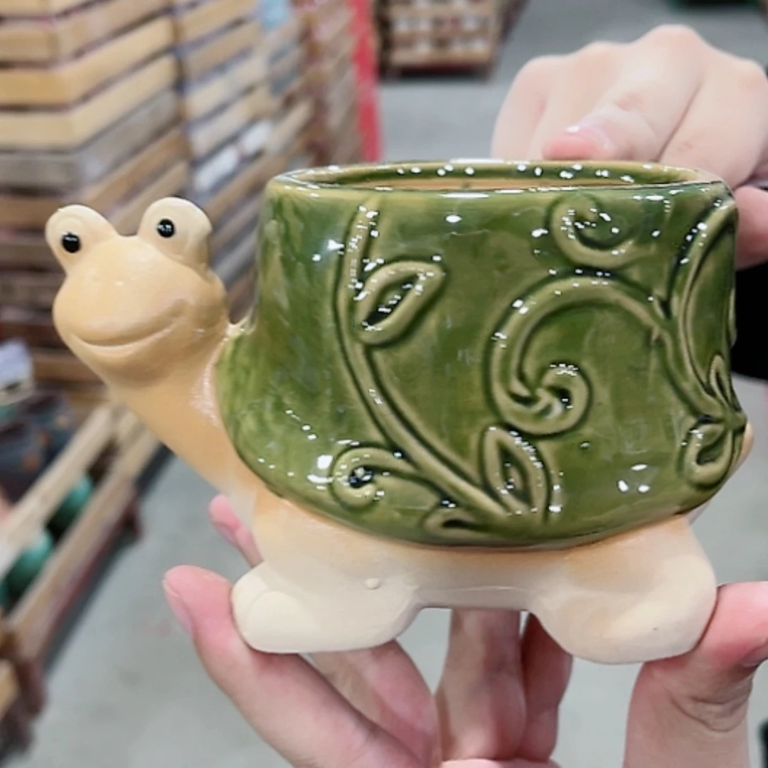 【闪购商品】陶瓷花盆凑单福利满10元发货！