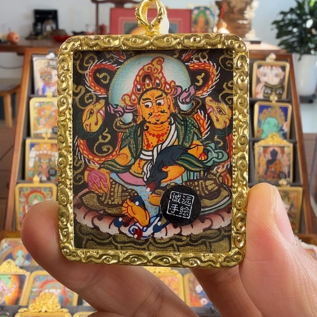 吊坠福利款黄财神