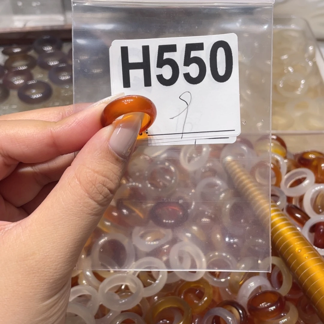 玛瑙/玉髓未镶嵌戒指550