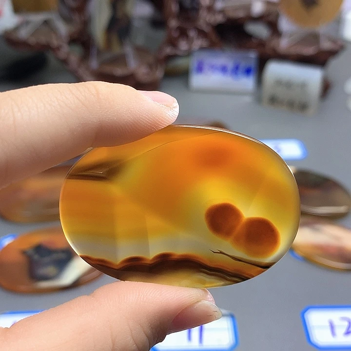 未镶嵌颈饰玛瑙/玉髓木*子