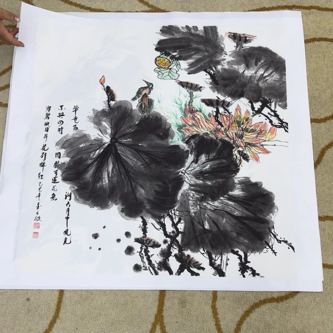 国画国画老师作品刘