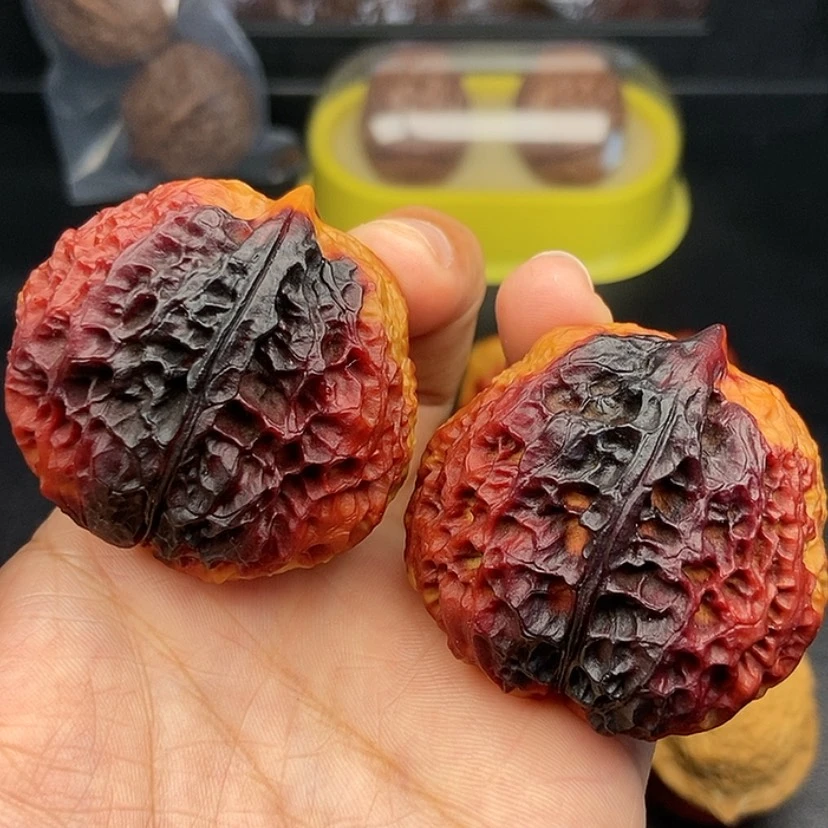 【闪购商品】把件文玩核桃44尺大寿桃